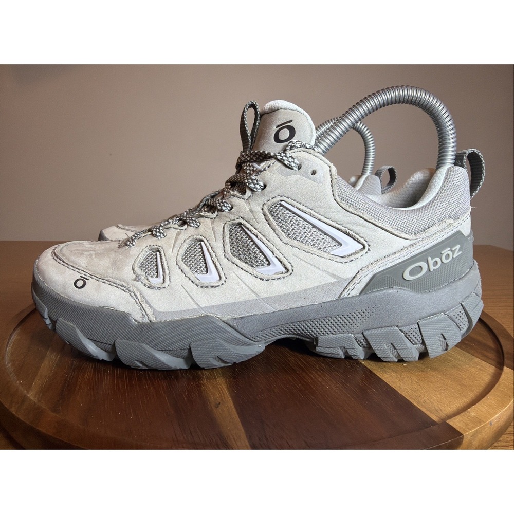 Oboz Sawtooth X Low Hiking Shoes Womens 6.5 Drizzle Trail Waterproof Brown